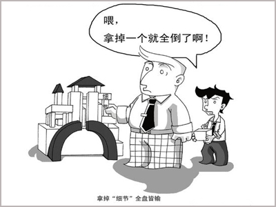 細(xì)節(jié)決定成敗